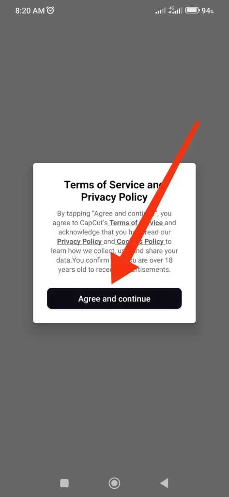 Agree Terms & Condition